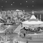 Cullen Plaza, Detroit - 144px art copyright Maggie LaNoue