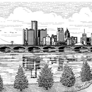 Mini Prints: Detroit